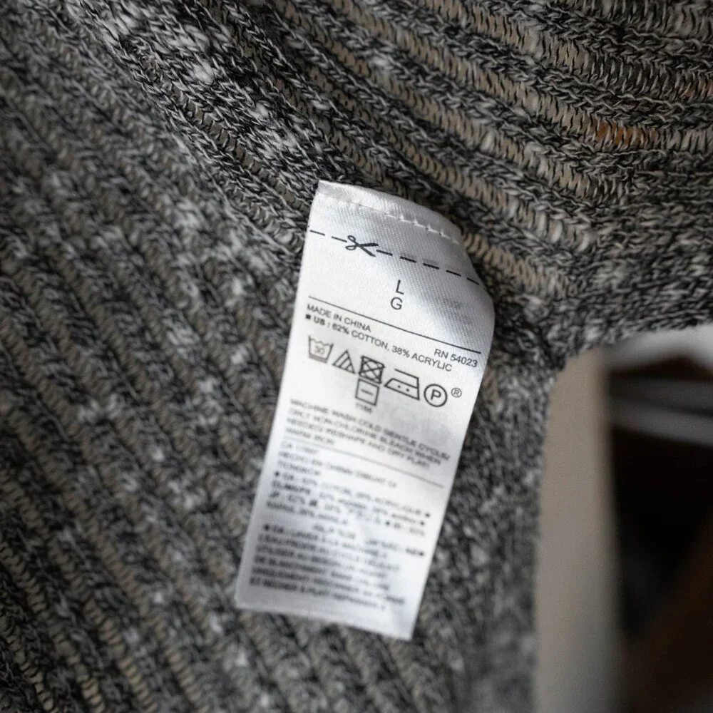 Old Navy Women's Size Large Open Front Kimono Sweater - Picture 6 of 9